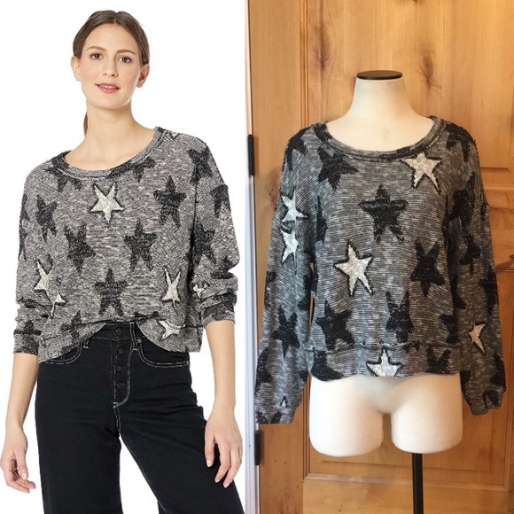 Splendid Sweaters - SPLENDID Stargazer Pullover Sweater Top EUC M